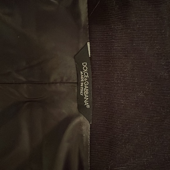 Dolce & Gabbana VIA SAN DAMIANO, 7 Black Reversible Vest - Picture 5 of 10